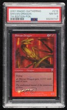 Shivan Dragon Foil Magic: 7th Edition PSA 8 2001