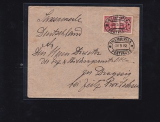 Lot of cover from Estonia 1922 year to Germany