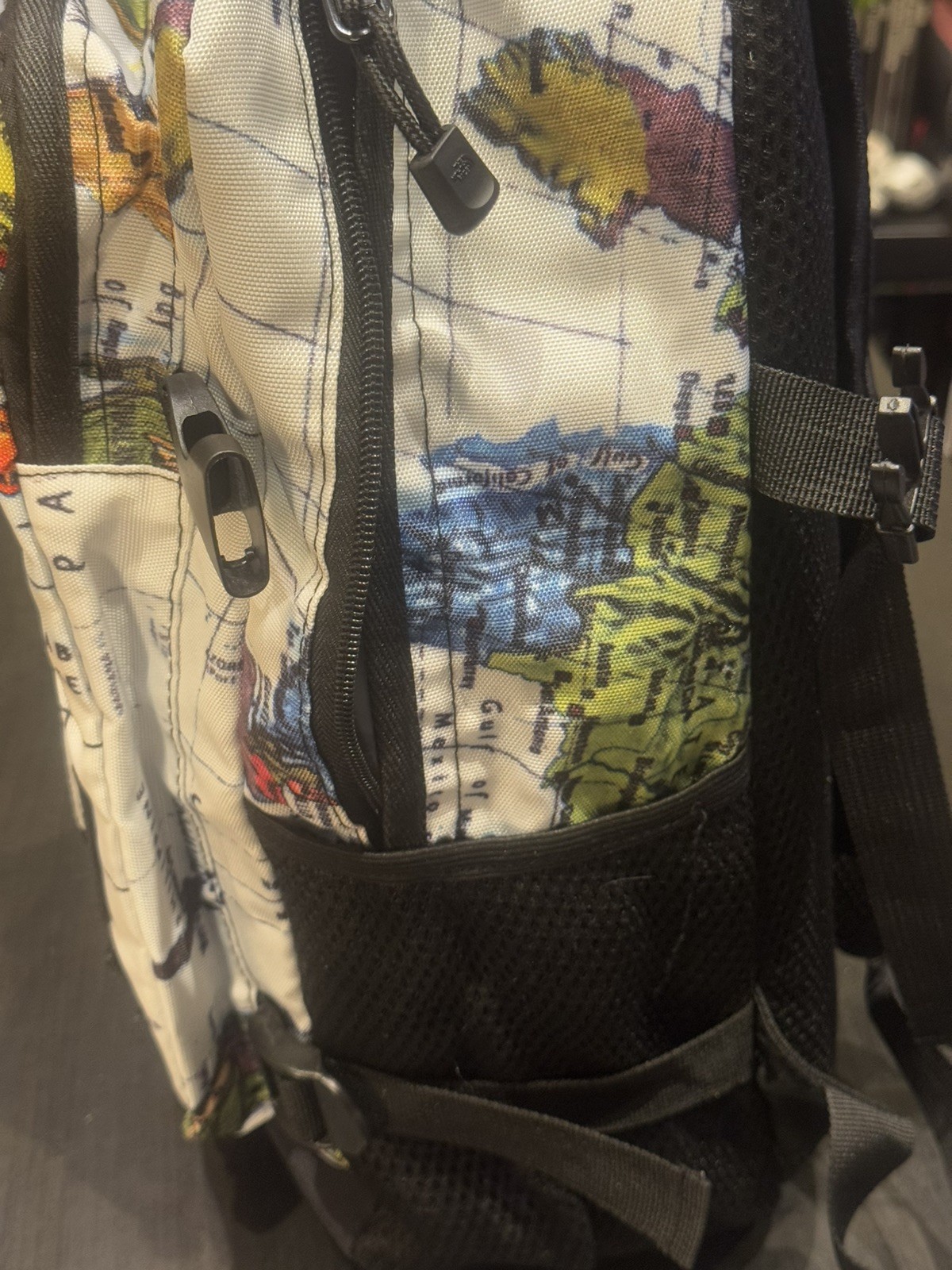 Expedition Map Pattern BackPack - image 5