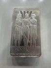 100 oz Silver Bar, Great Britain, The Great Engravers Collection : Three Graces