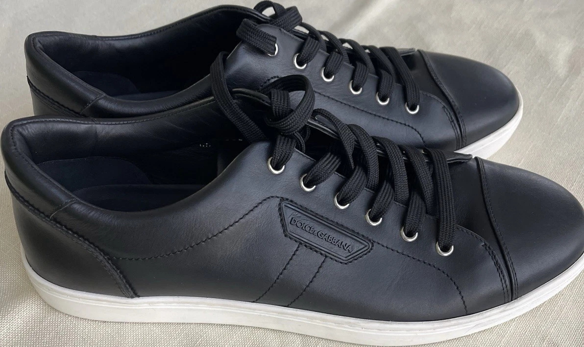 Dolce&Gabbana Black Solid Casual Shoes for Men for sale | eBay