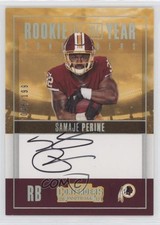 2017 Panini Contenders Rookie of the Year RPS /199 Samaje Perine #RY-SP Auto 0ot