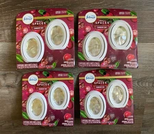 FEBREZE Small Spaces Holiday Air Freshener~Cranberry Tart~8 Units~0.25 Fl Oz~NEW