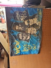 Funda de almohada estándar 1998 World Championship Wrestling WCW NWO Dan River forma buena