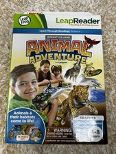 LeapFrog LeapReader Animal Adventure Interactive Board Game Homeschool Sealed