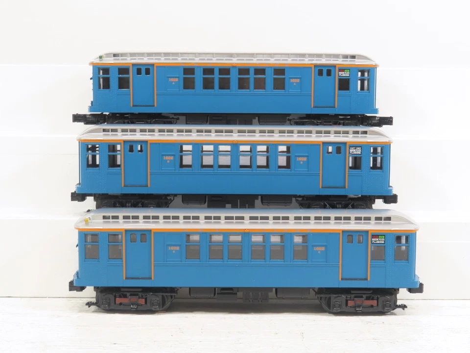 MTH 30-2760-1 New York Transit Blue Q Type Subway Set Proto 2.0 LN - Image 2 of 4