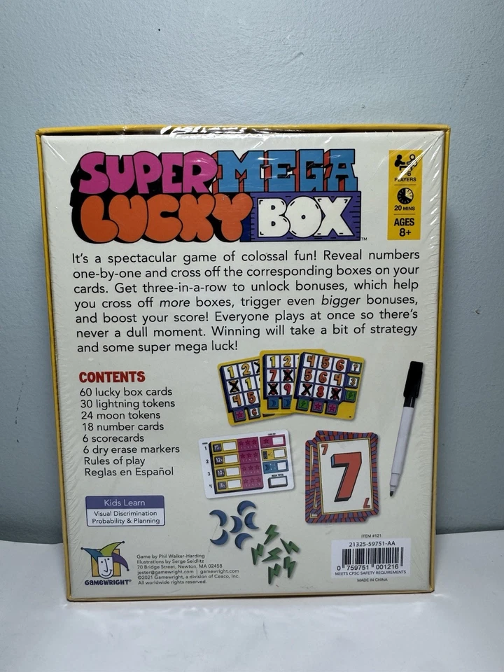 Super Mega Lucky Box - Gamewright, Nuevo Precintado Foto 2 de 3