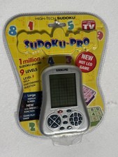 High-Tech Sudoku Pro LCD Large Display Electronic Game 9 Levels / Brand New