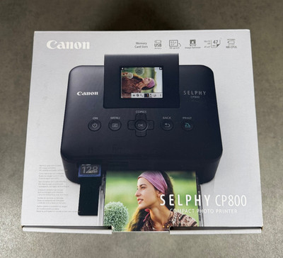 Canon SELPHY CP800 - Kompakter Fotodrucker Photo Printer - OVP