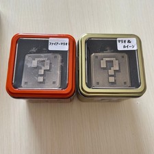 Super Mario Brothers Pocket Watch Set Fire Mario and Mario Luigi Used