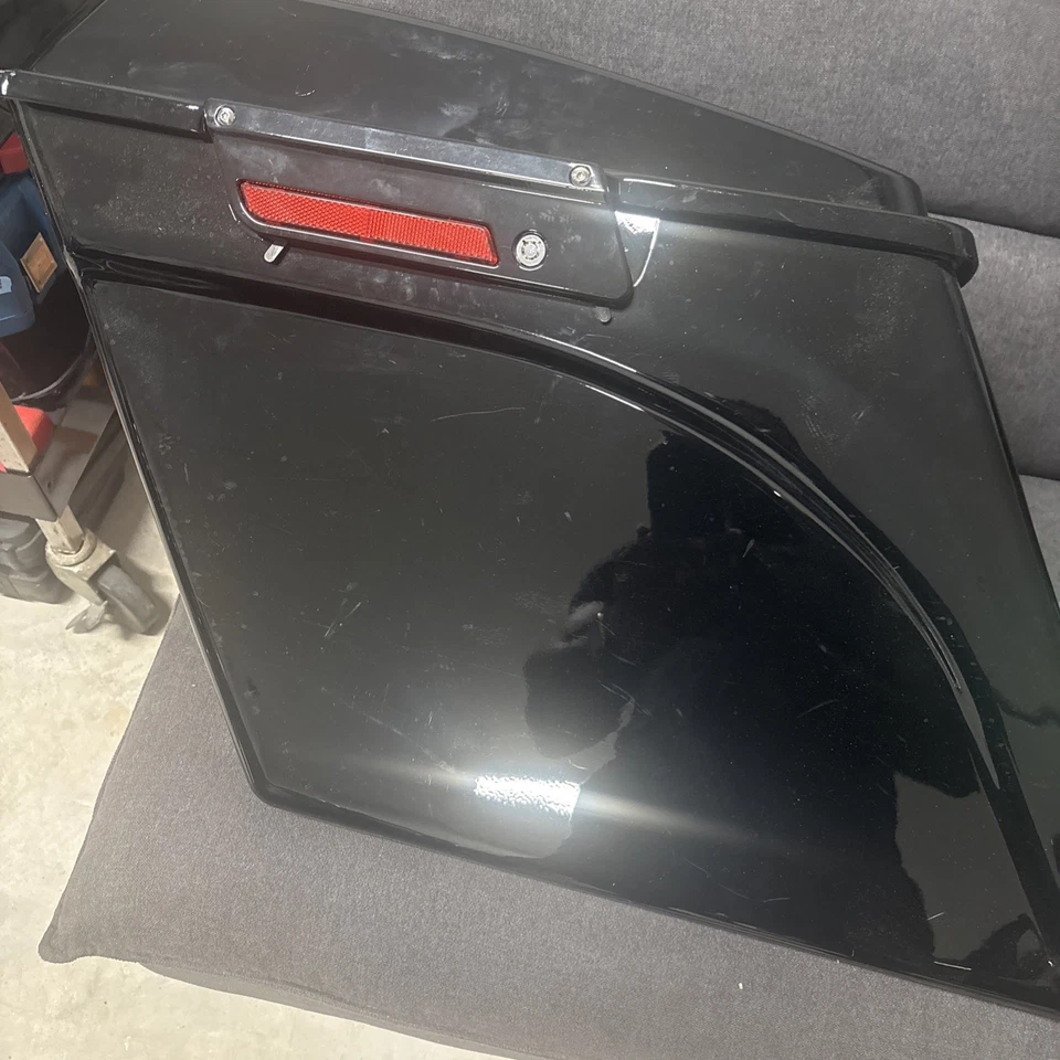 5" Stretched Extended Hard Saddlebags For Harley Touring Road Street Glide 93-13 - Image 4 of 4