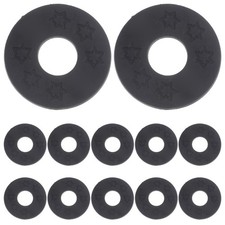 48 pcs Strap Locks Guitar Strap Locks Guitar Strap Locking Washers Silicone