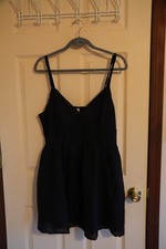 Black American Eagle L spaghetti strap short dress, excellent condition
