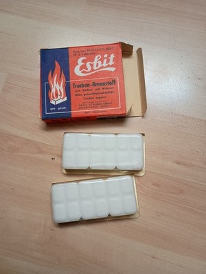 Esbit Trockenbrennstoff 6x14g   Große Tabletten Camping Survival Hobby
