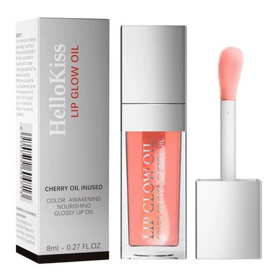 HelloKiss Lip Glow Oil ( 01- Pink)