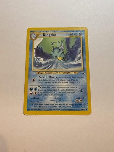 Pokemon Neo Revelation Kingdra 19 2001
