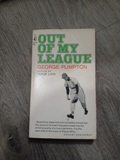Out of My League by George Plimpton 1967 1st Print Pocket Paperback Baseball PB