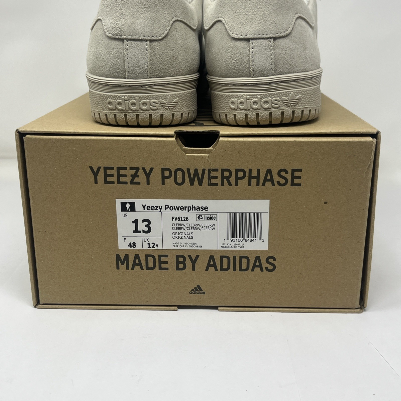 Adidas Yeezy Powerphase Men's Clear Brown Size 13 Sneakers NIB New in Box! thumbnail 8