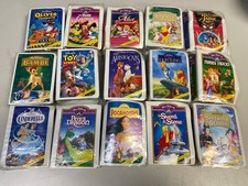 McDonalds 1996 Happy Meal Toys Lot of 15 Disney Masterpiece VHS Figures