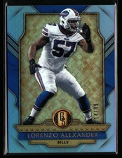 Lorenzo Alexander 2017 Panini Gold Standard #52 Platinum #/49 Buffalo Bills