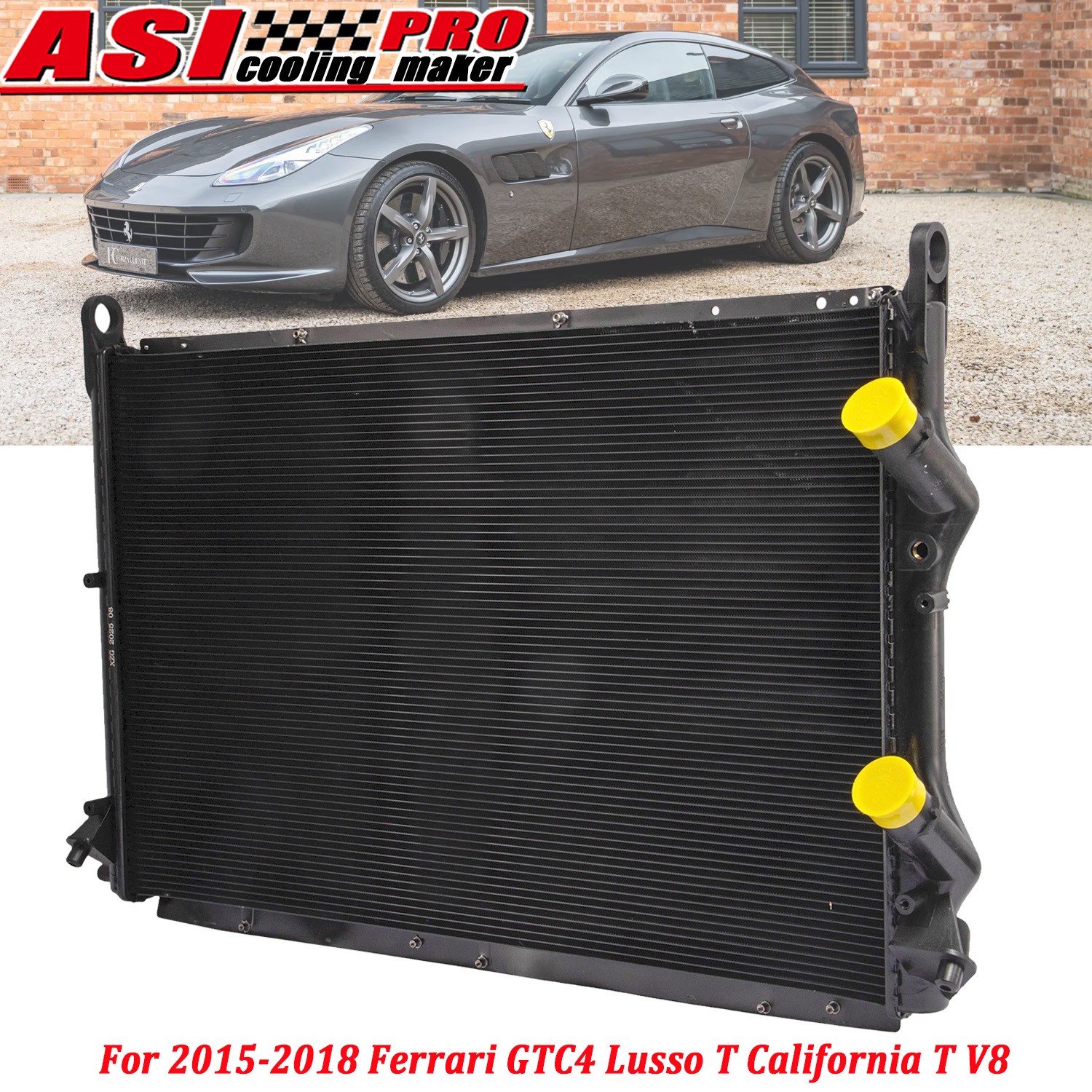 Ferrari GTC4Lusso 2015-2018 Radiator P/N 323222