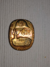 Feuerwehrplakette 75 Jahre freiwillige Feuerwehr Plankstadt 1971