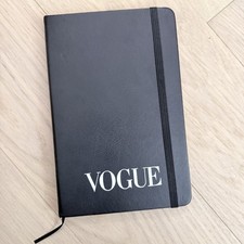 Vogue Magazine Promotional Notebook Black Har...