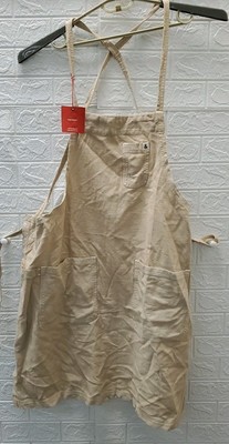 New Hedley&Bennett Minimalist Crossback Apron Oatmeal One Size