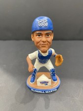 RARE BDA Blue Crew Fan Club Collectors Edition Russell Martin Mini Bobblehead