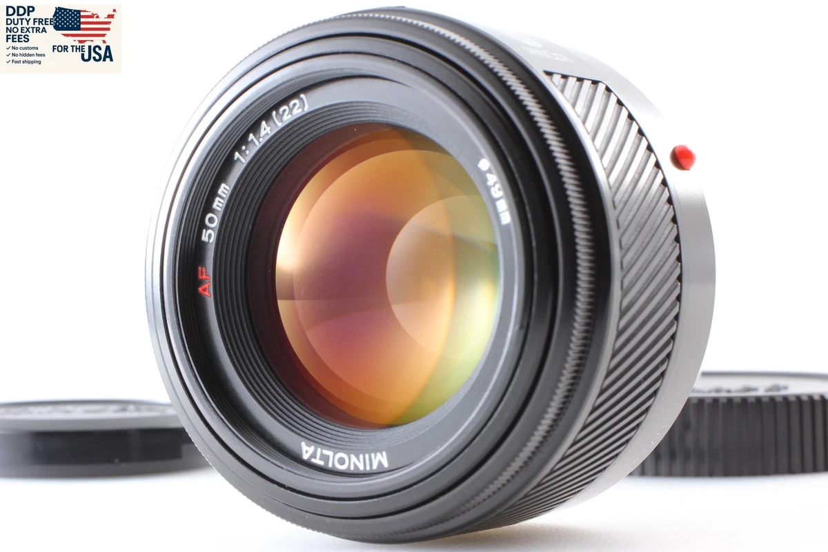 Minolta f/1.4 Lenses 50mm Focal for sale - eBay