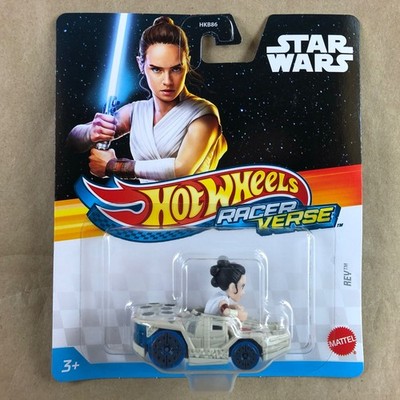 Hot Wheels Racer Verse 2025 Star Wars Rey Car 1:64 Scale Toy