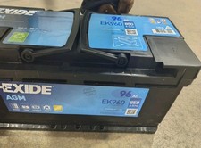 Exide EK960 019/017 type AGM 95Ah 850A car battery start-stop Fits AUDI BMW MERC