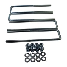 12.5 Extended Square U-bolts Kit For 2.5 Wide 916 Bolt Leaf Springs Compatib