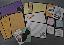 Disney's Belle Die Cut 17pc Premade Die Cut Photo Mat Set