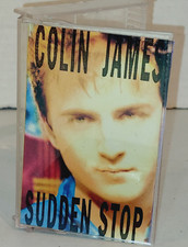Colin James Sudden Stop Cassette Tape, 1990 tested and works