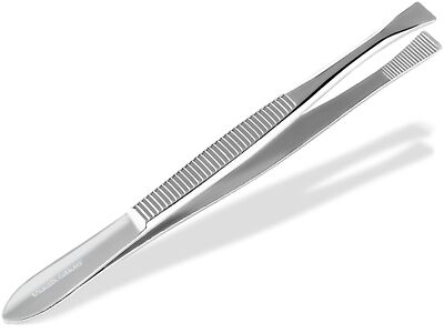 Solingen Zupfpinzette Haar Pinzette 8 cm Gerade Made in Germany 4 mm Breite