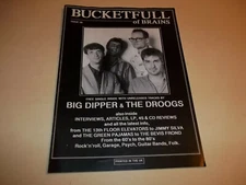 Bucketfull of Brains magazine #28 1989 Roky Erickson, New Rose label no flexi VG