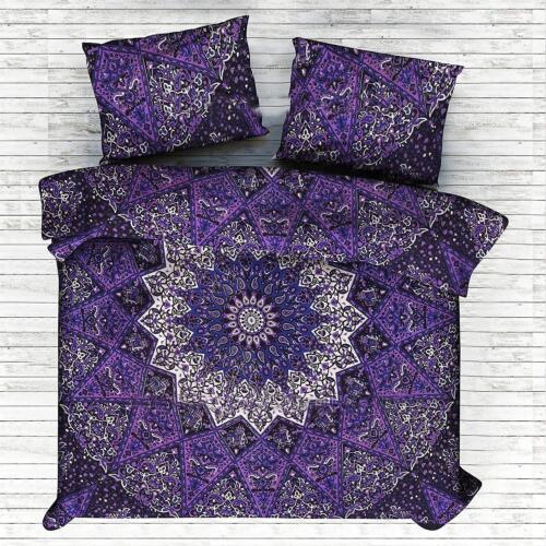 Nuevo Juego de Funda de Edredón Boho Juego de Ropa de Cama Tamaño King Reversible para Edredón 1 Pieza - Imagen 2 de 3