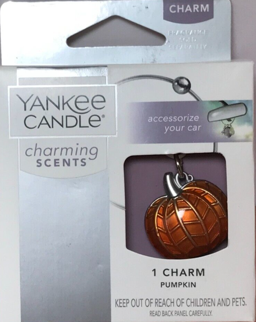 Pumpkin Charm Yankee Candle Charming Scents Charms Retired Orange .for