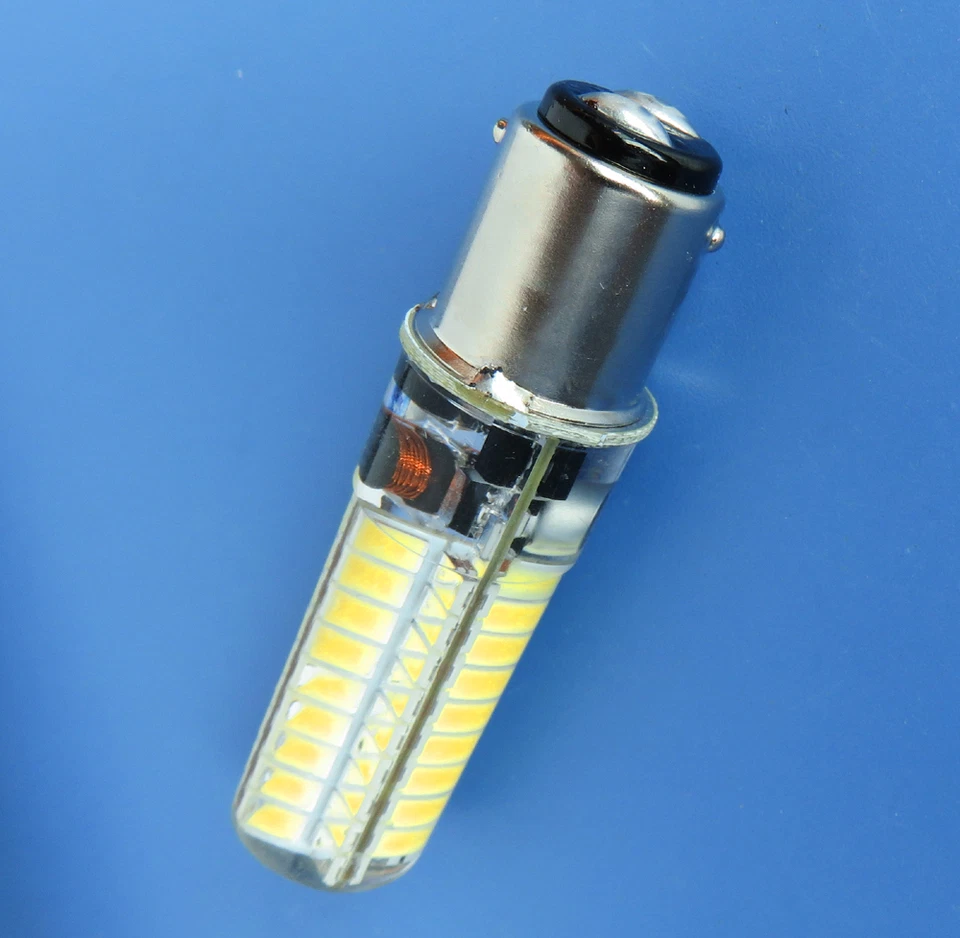 G4/T10/E12/BA15D/BAY15D 5W LED bulb 72- 5730 DC12~24V AC12V Warm/White Crystal - Image 4 of 4