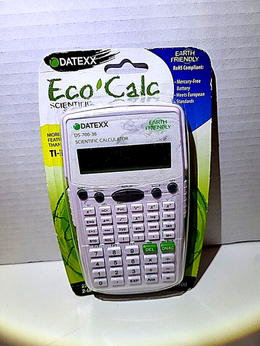 Datexx Scientific Calculator Model DS-700 TI-30 Datexx White color ...