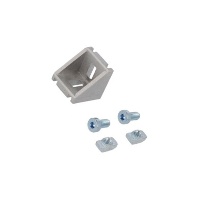 GN 960-30-8-30-30-C-MT Winkel für Profile Nutbreite: 8mm W: 28mm H: 30mm L: 30mm