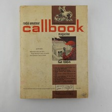 Vintage  Radio Amateur Call Book Fall 1964