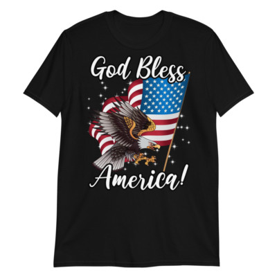 God Bless America! Short-Sleeve Men's T-Shirt