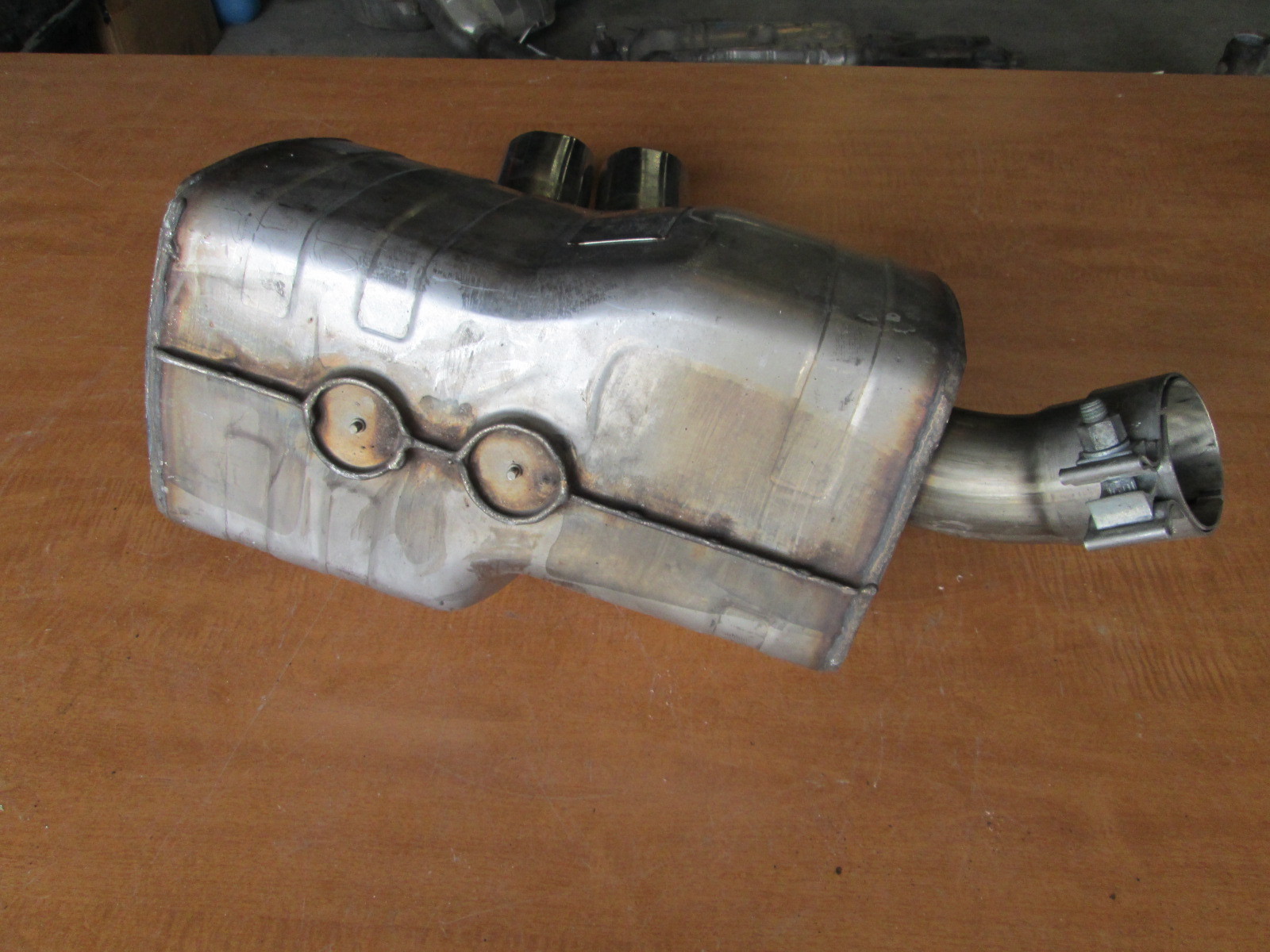 Maserati Spider / Coupe - LH Rear Muffler - USED  # 184816