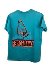 Ocean Pacific Surf Vintage 80s 90s T-Shirt Double Sided USA Made - Fits Medium