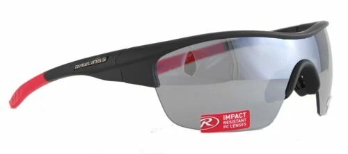 Gafas de sol Rawlings 18 marco negro rojo lente humo (nuevas) Foto 2 de 3