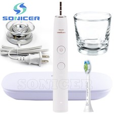 Philips Sonicare DiamondClean Smart 9000 HX991W Sonic Electric Toothbrush Set