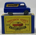 Matchbox MOKO LESNEY No.25 BEDFORD Dunlop Van IN ORIGINAL BOX 1950s Rare