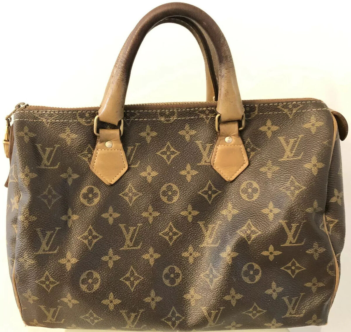 Louis Vuitton Vintage French Company Speedy 25 Monogram Louis Vuitton Vintage French Company Speedy 25 Monogram